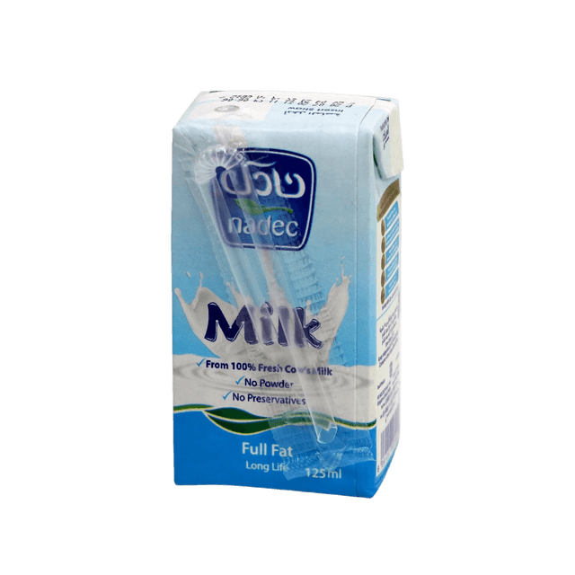 Nadec UHT Milk Full Fat 125 ml