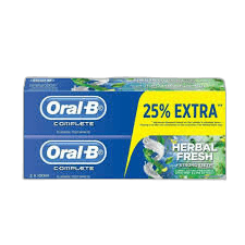 Oral B Toothpaste Complete M Wash EX Mint 2 x 100 ml