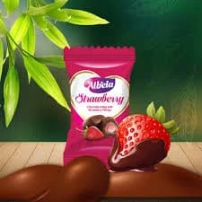 Strawberry White Chocolate Dates 1 kg