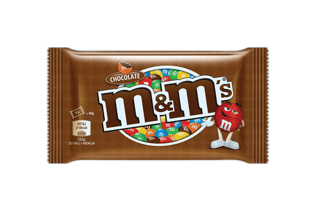 M and MS Plain Standard Chocolate 45 g