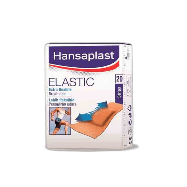 Hansaplast Strips Elastic Flexible 20 Pack
