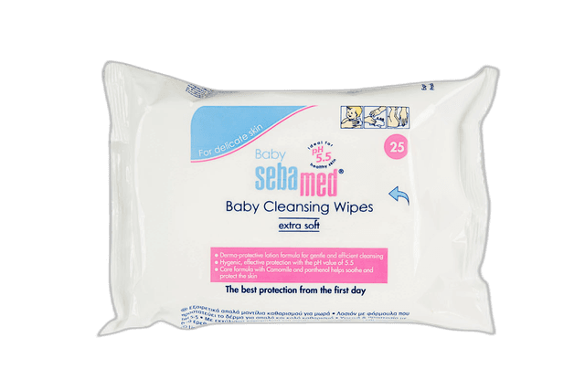 Sebamed Baby Wet Wipes 25s