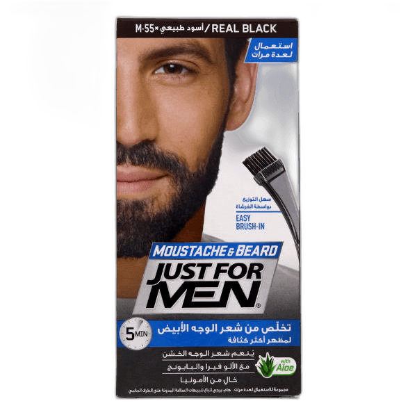 Just for Men Hair Gel Real Black-M55 30 ml