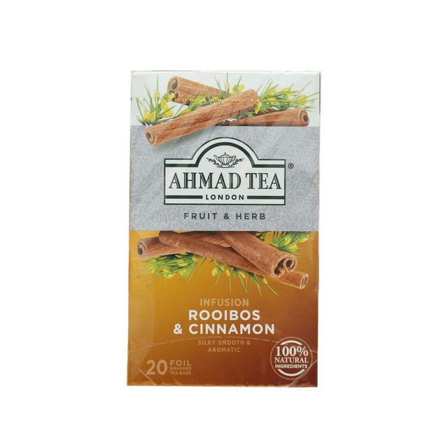 Ahmad Rooibos & Cinnamon Tea 20 x 1.5 g