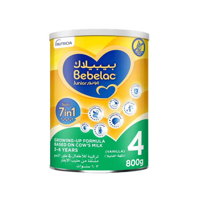 Bebelac Junior 3 Nutri 7in1 Vanilla 1-3Y 400 g