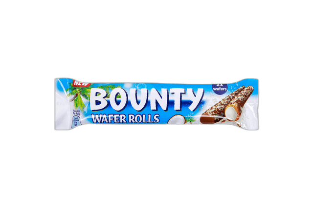 Bounty Coconut Wafer Rolls 23.4 g