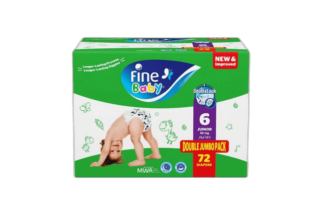 Fine Baby Green Double Lock Junior Box (36 x 2)