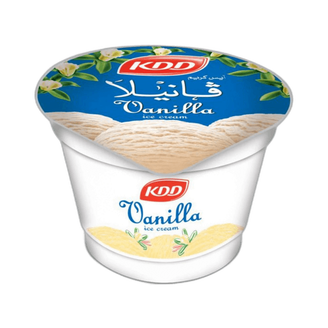 Kdd Ice Cream Cup Vanilla 100 ml