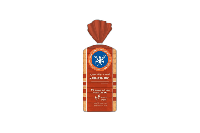 Kfm Brown Grain Toast with Vitamin D 450 g