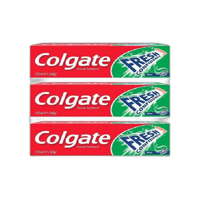 Colgate Toothpaste Fresh Confidence Green 3 X 125M