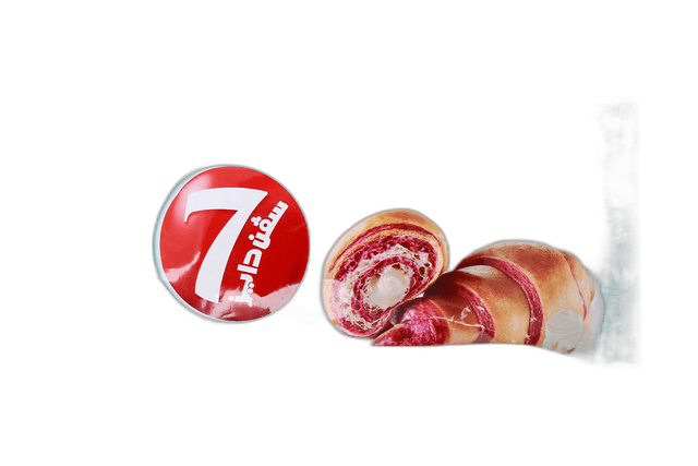 7d Croissant Strawberry. With Vanilla Filling 90 g