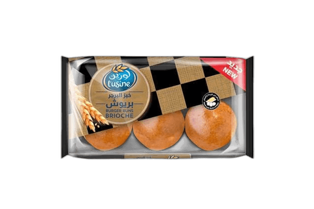 Lusine Brioche Burger Buns