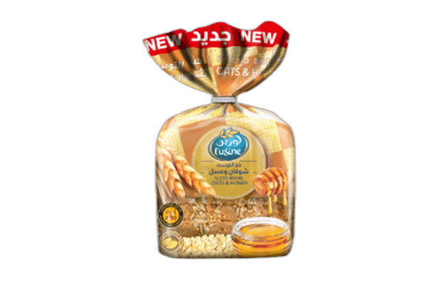 Almarai Bread Slice Honey and Oat 300 g