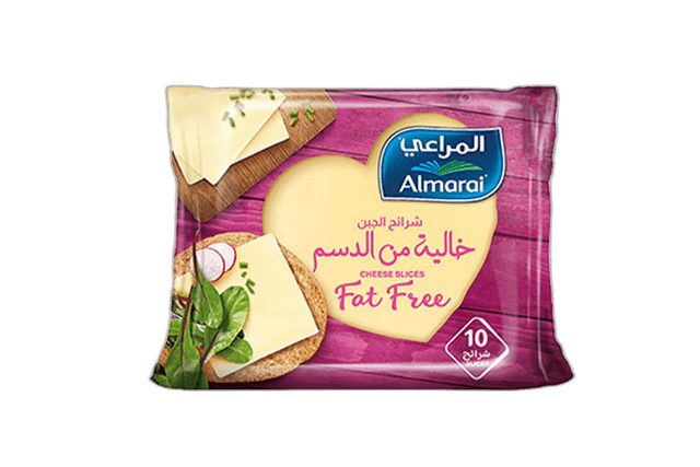 Almarai Fat Free Slice Cheese 200 g