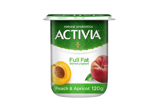 Activia Fruit Peach Apricot Yoghurt 120 g