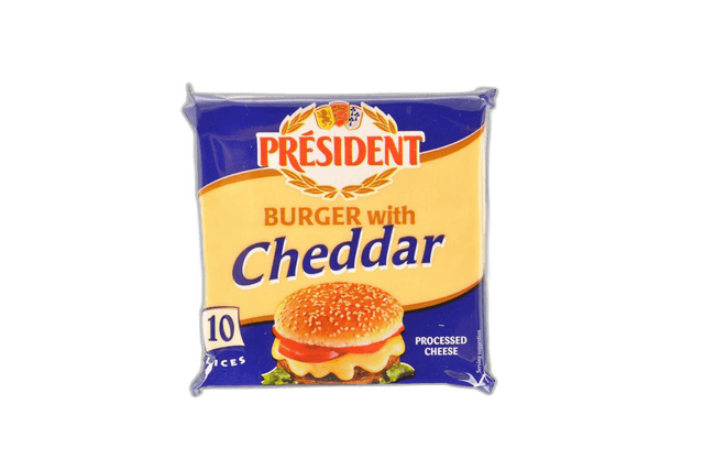 President Burger Cheddar Cheese