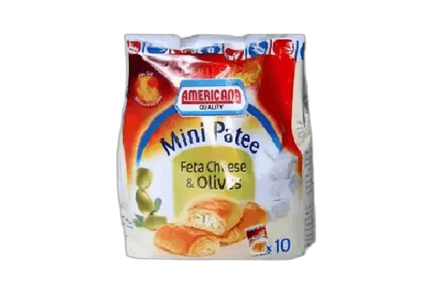 Amr Soft Mini Feta Cheese & Olives Pie Trans Fat 10 x 35 g