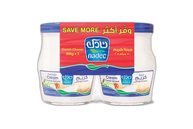 Nadec Cream Cheese Jar 2 x 500 g