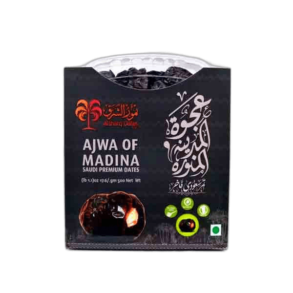 عجوة الشرق المدينة المنورة تمر سعودي فاخر 400 جم