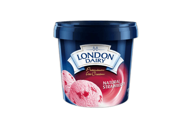 London Dairy Strawberry Ice Cream 1 L