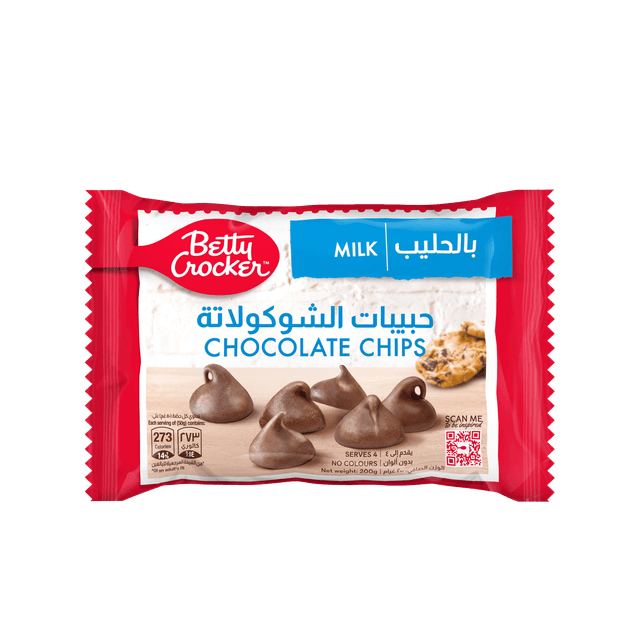 Betty Crocker Milk Chocolate Chips 200 g