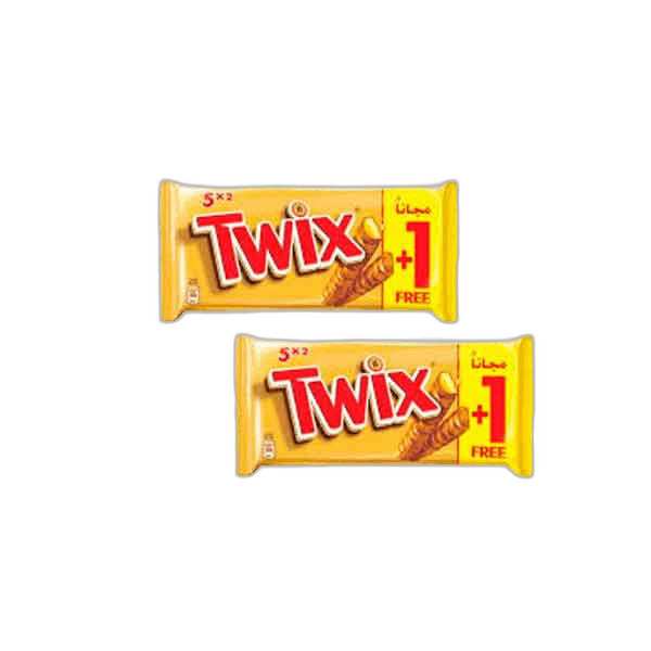 -23%Best SellerTwix Twin 50 g 2x (4 + 1)
