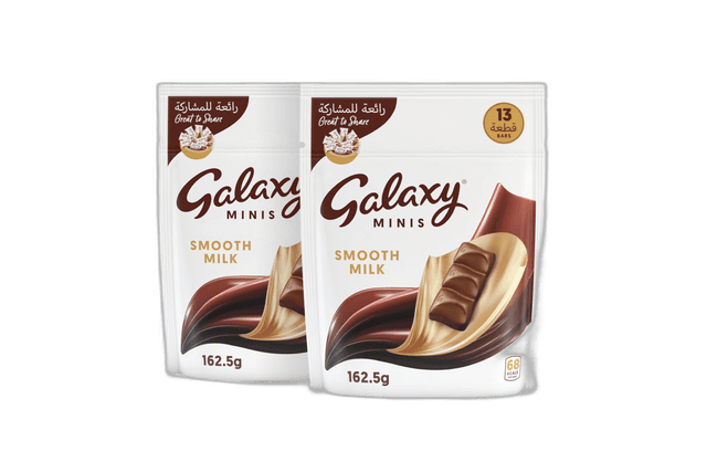 Galaxy Smooth Milk 2 x 162.5 g