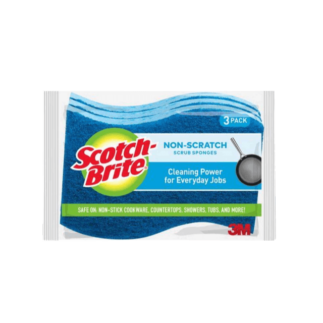 Scotch Brite Non-Scratch NS 3 Pack Pieces
