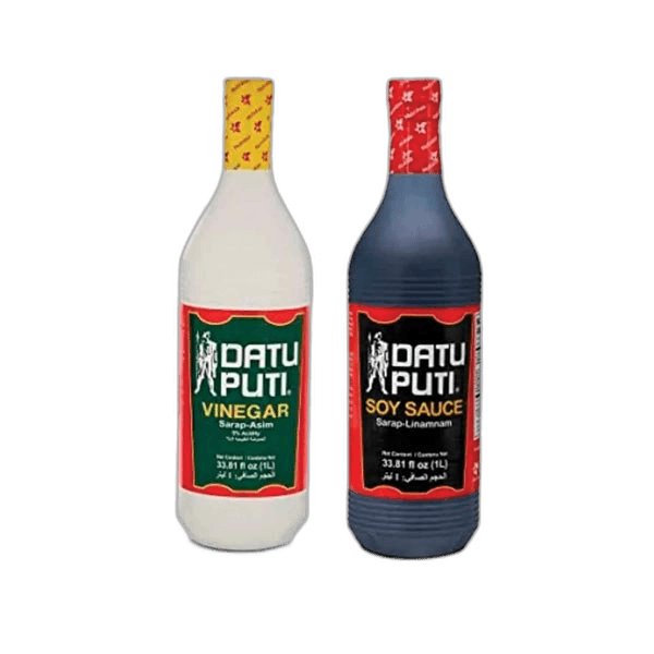 Datu Puti Soy Sauce & Vinegar 2 x 1 L