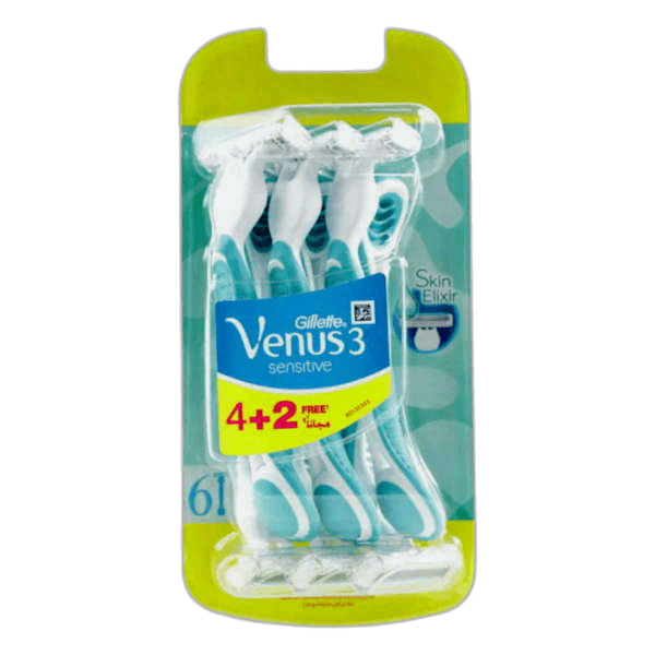 Gillette Venus3 Sensitive Disp Razor 4 pcs