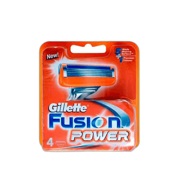 Gillette Blade Fusion Power 4 Pack