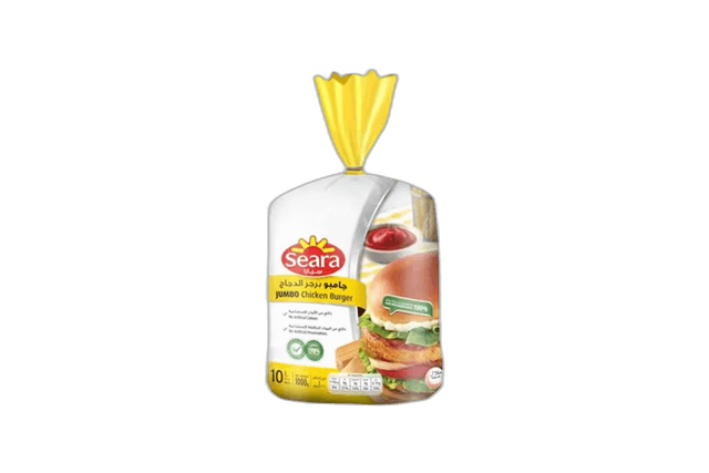 Seara Un-Breaded Chicken Burger Jumbo 1000 g