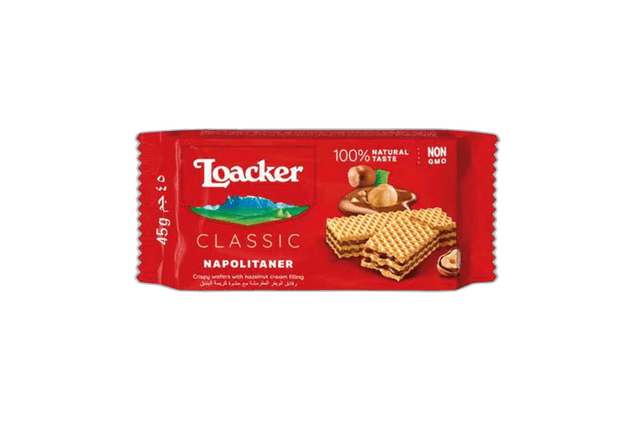 Loacker Napolitaner Wafer 45 g
