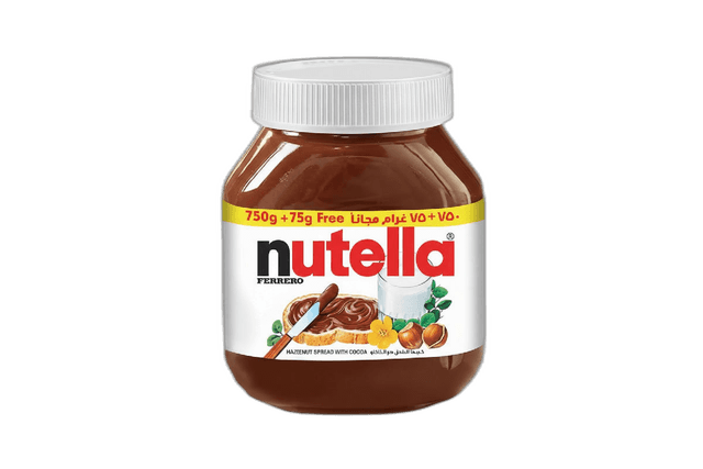 Nutella Chocolate Spread 750 g + 75 g Ext