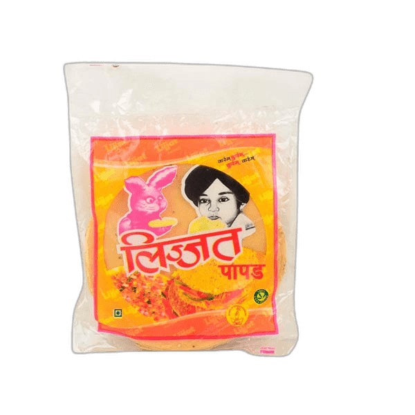 Lijjat Urad Pepper Pappad 200 g