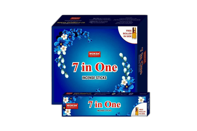 Moksh Agabatti Seven Stars 7 in 1