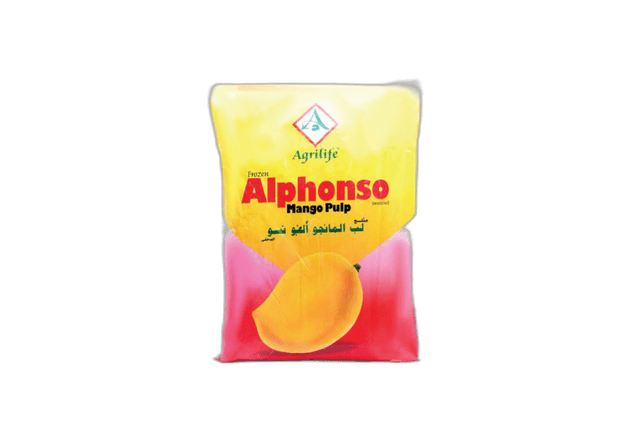 Agrilife Frozen Alphonso Mango Pulp 1 kg