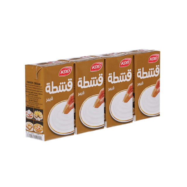 Kdd Thick Cream 4 x 125 ml