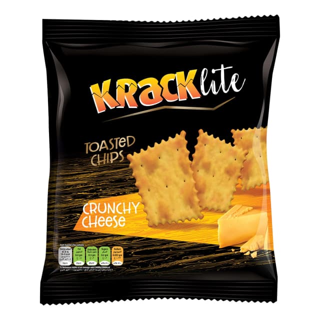 Kracklite Toasted Chips Crunchy Cheese 26/33 g