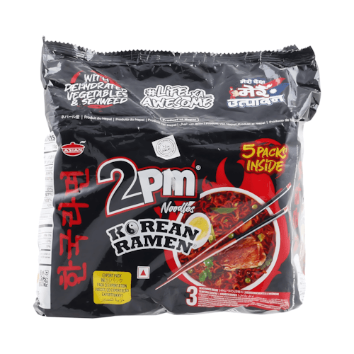 2pm Korean Ramen Noodles 5 x 100 g