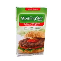 Morning Star Farms Grillers original Veggie Burgers 4 Pieces