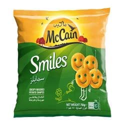 McCain Smiles Potato Shapes 750g