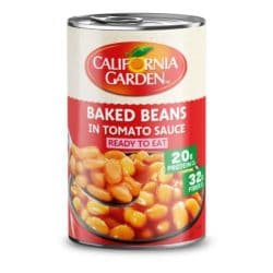 California Garden Ready To Eat Baked Beans In Tomato Sauce