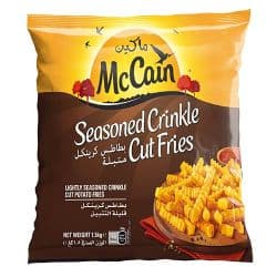 McCain Seasoned Crinkle Cut Fries 1.5kg