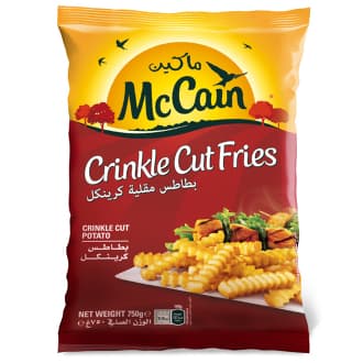 McCain Crinkle Cut French Fries 750g