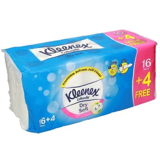 Kleenex Dri-Soft Bathroom Tissue Rolls