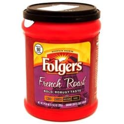 Folgers French Roast Med-Dark Ground Coffee