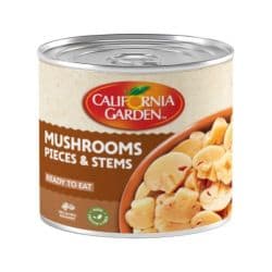 California Garden Ready To Eat Pieces And Stems Mushrooms