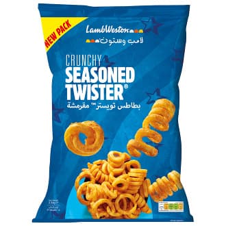 Lamb Weston Seasoned Twister Fries 2.5kg