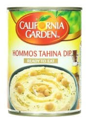 California Garden Ready To Eat Hommos Tahina Dip